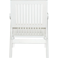 Кресло Мебелик Массив решетка, каркас снег 7763