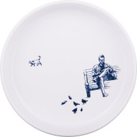 Мыльница Moroshka ProPiter 10x2 см., цвет белый, синий красный 937-311-01