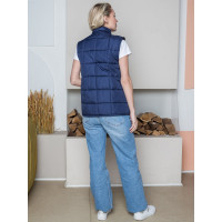 Утепленный жилет Факел Офис, тк.Дюспо, темно-синий, размер 68-70 87471184.008