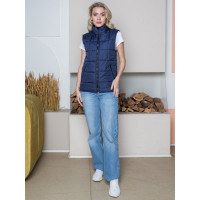 Утепленный жилет Факел Офис, тк.Дюспо, темно-синий, размер 68-70 87471184.008