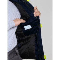 Утепленный жилет Факел Флофт (ткань смесовая, 210), т.синий/васильковый 40-42; 87480323.001