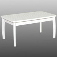 Журнальный стол Мебелик Массив решетка, снег 7765