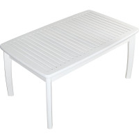 Журнальный стол Мебелик Массив решетка, снег 7765