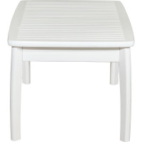 Журнальный стол Мебелик Массив решетка, снег 7765