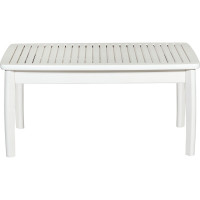 Журнальный стол Мебелик Массив решетка, снег 7765