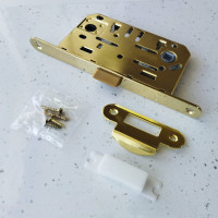 Бесшумная защелка Trodos SD600WC PB золото 202040