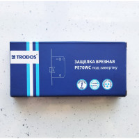 Защелка Trodos PE70 BN черный никель 202201