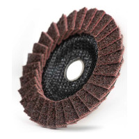 Круг лепестковый из нетканого материала 125x22.2 мм, MEDIUM Totflex 4631163996167