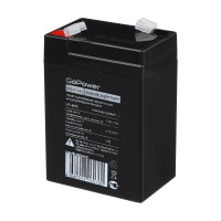 Аккумулятор свинцово-кислотный LA-645 6V 4.5Ah GoPower 00-00016679