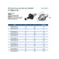 Оправка SK40-ER16M-100 Prosaers 32169