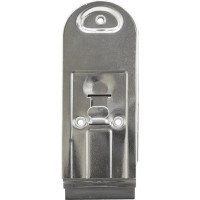 Набор скребков для чистки стеклокерамики Eurokitchen цвет красный/белый, с набором запасных лезвий, 1 шт., серебристый 1 шт. RS-17RW