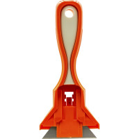 Скребок для чистки стеклокерамики Eurokitchen цвет красный/белый, с набором запасных лезвий, 1 шт. RS-19RW