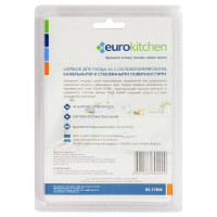 Набор скребков для чистки стеклокерамики Eurokitchen цвет красный/белый, с набором запасных лезвий, 1 шт., серебристый 1 шт. RS-17RW