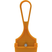 Набор скребков для чистки стеклокерамики Eurokitchen цвет оранжевый, 4 шт. RS-13M