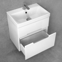 Подвесная тумба Jorno Moduo Slim 50 для раковины Mod.01.50, P, W