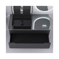 Подвесная тумба Jorno Shine 100 с медиа модулем для раковины MELANA MLN-320353MB Shi.01.100-M, P, A