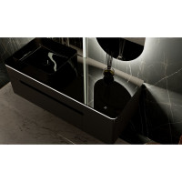 Подвесная тумба Jorno Shine 120 для раковины MELANA MLN-320353MB Shi.01.120, P, A