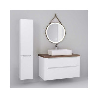 Зеркало Jorno Wood 50, с подсветкой и бесконтактным включателем Wood.02.50/ТК