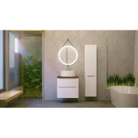 Пенал Jorno Wood 150, белый подвесной Wood.04.150, P, W