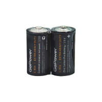 Батарейки GoPower R14 C Shrink 2 Heavy Duty 1.5V 24 шт.в уп. 00-00015596