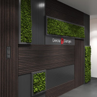 Рейка интерьерная ударопрочная влагостойкая Decor-Dizayn венге 40x15x3000 мм 618-93SH