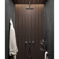 Рейка интерьерная ударопрочная влагостойкая Decor-Dizayn венге 40x15x3000 мм 618-93SH