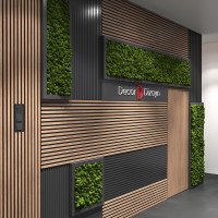 Рейка интерьерная ударопрочная влагостойкая Decor-Dizayn орех 20x20x3000 мм 622-90SH