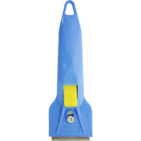 Скребок для чистки стеклокерамики Eurokitchen голубой/желтый RS-14A