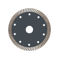 Диск алмазный Turbo Master (125x22.23 мм) EKF dd-125t