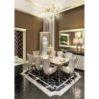 Плинтус потолочный Decomaster D100-373 69x69x2400 мм D100-373 ДМ