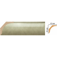 Плинтус потолочный Decomaster 43x43x2400 мм D109-373 ДМ