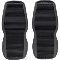 Накидка сиденья SKYWAY POSH вельвет/экокожа, 2 предмета, черная S01302050