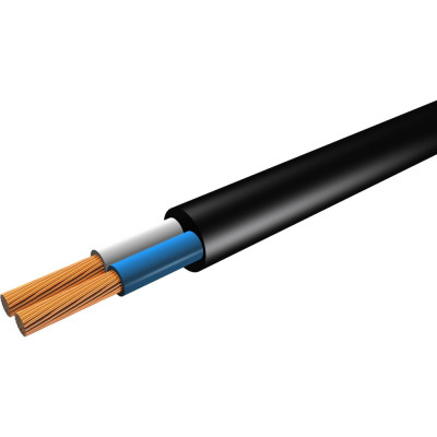 Провод iTOK ПВС 2x1,5 ГОСТ черный (70 метров) i-KPP-PVSN-215-70-B
