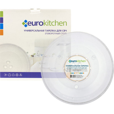 Универсальный поворотный стол-тарелка для СВЧ Eurokitchen 1 шт N-17