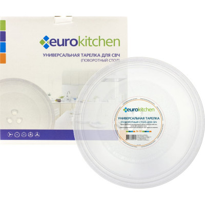 Универсальный поворотный стол-тарелка для СВЧ Eurokitchen 1 шт N-10