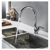 Смеситель для кухни Rossinka с поворотным изливом RS45-23