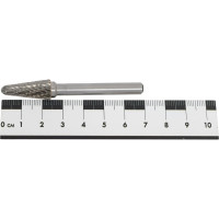 Борфреза сфероконическая (L) 10 твердосплавная ВК8 dхв=6 мм Х-образная насечка Beltools ri.382.13