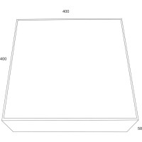 Потолочный светильник MAYTONI Zon 48W 3000K C067CL-L48W3K