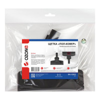 Насадка "пол-ковер" с дополнительными роликами для профессионального пылесоса под трубки 32 OZONE UN-12832