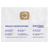 Фильтр-мешки универсальные 5 шт. для профессиональных пылесосов до 36 л EURO Clean EUR-36L-G/5