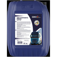 Моторное масло GNV Synthetic Force 5W-40, CI-4/SL, ACEA E7, MB 228.3, канистра 20 л GSF1011442511110530020