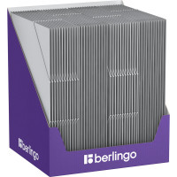 Папка на резинке Berlingo Soft Touch А4, 600 мкм, серая FB4_A4985