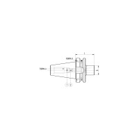 Оправка ISO40 MAS403BT H50 КМ2 FRESE PAGNONI 340MF102