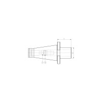 Оправка ISO50 DIN2080 H65 КМ4 FRESE PAGNONI 550MF104