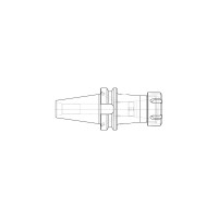 Патрон цанговый ISO50 MAS403BT P/P H160 ER25 PAGNONI 350PP416