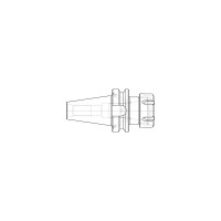 Патрон цанговый ISO40 MAS403BT P/P H70 ER25 PAGNONI 340PP116
