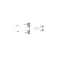 Патрон цанговый ISO40 DIN69871 P/P H100 ER20 PAGNONI 140PP213