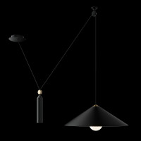 Подвесной светильник MAYTONI Peso 1xE27x60W P080PL-01B