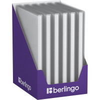 Папка с 20 вкладышами Berlingo No Secret, 17 мм, 700 мкм, полупрозрачная, с внутр. карманом DB4_20991