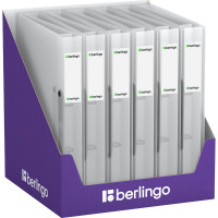 Папка на 2 кольцах Berlingo No Secret 40 мм, 700 мкм, полупрозрачная, D-кольца, с внутр. карманом RB4_24991